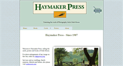 Desktop Screenshot of haymakerpress.com